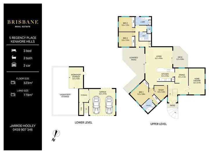 Floorplan of Homely house listing, 5 Regency Place, Kenmore Hills QLD 4069