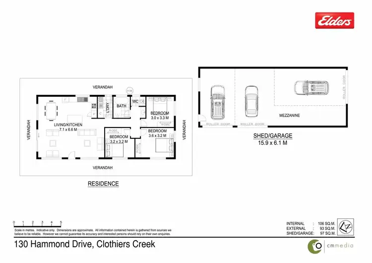 Floorplan of Homely house listing, 130 Hammond Drive, Clothiers Creek NSW 2484