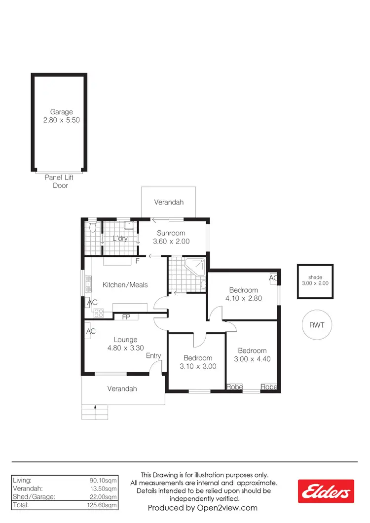 Floorplan of Homely house listing, 24 Queen Street, Burra SA 5417