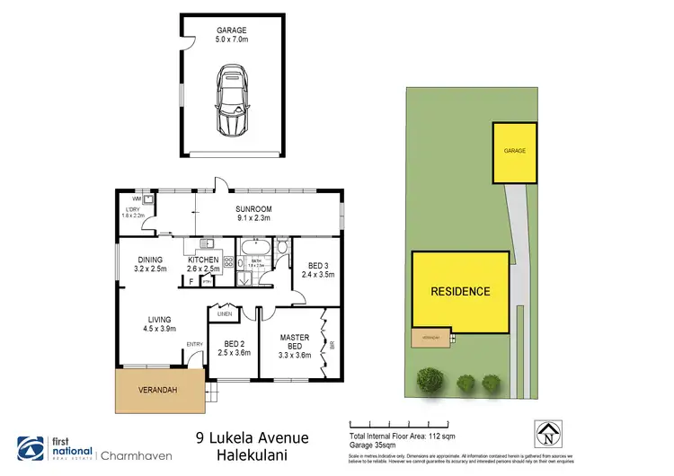 Floorplan of Homely house listing, 9 Lukela Avenue, Halekulani NSW 2262