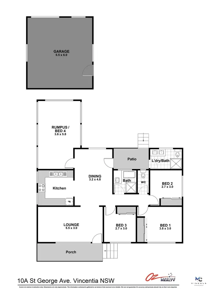 Floorplan of Homely house listing, 10A St George Avenue, Vincentia NSW 2540