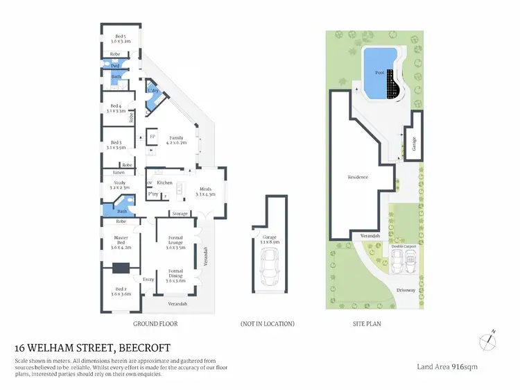 Floorplan of Homely house listing, 16 Welham Street, Beecroft NSW 2119