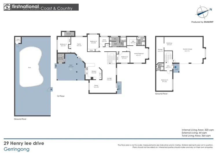 Floorplan of Homely house listing, 29 Henry Lee Drive, Gerringong NSW 2534