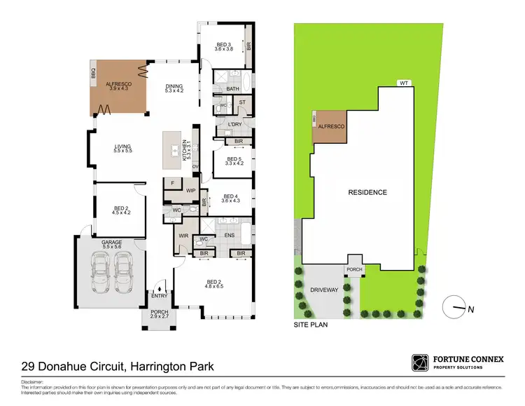 Floorplan of Homely house listing, 29 Donahue Circuit, Harrington Park NSW 2567