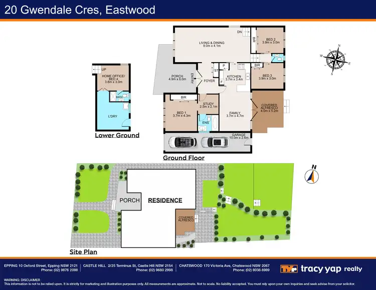 Floorplan of Homely house listing, 20 Gwendale Crescent, Eastwood NSW 2122