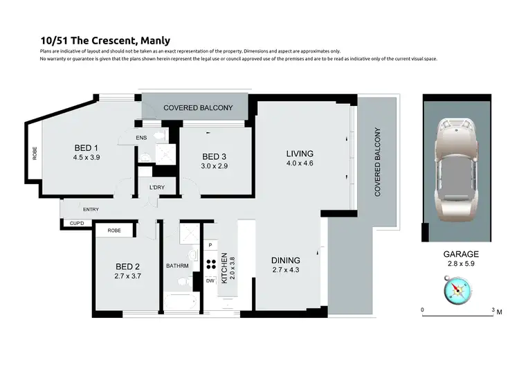 Floorplan of Homely apartment listing, 10/51 The Crescent, Manly NSW 2095