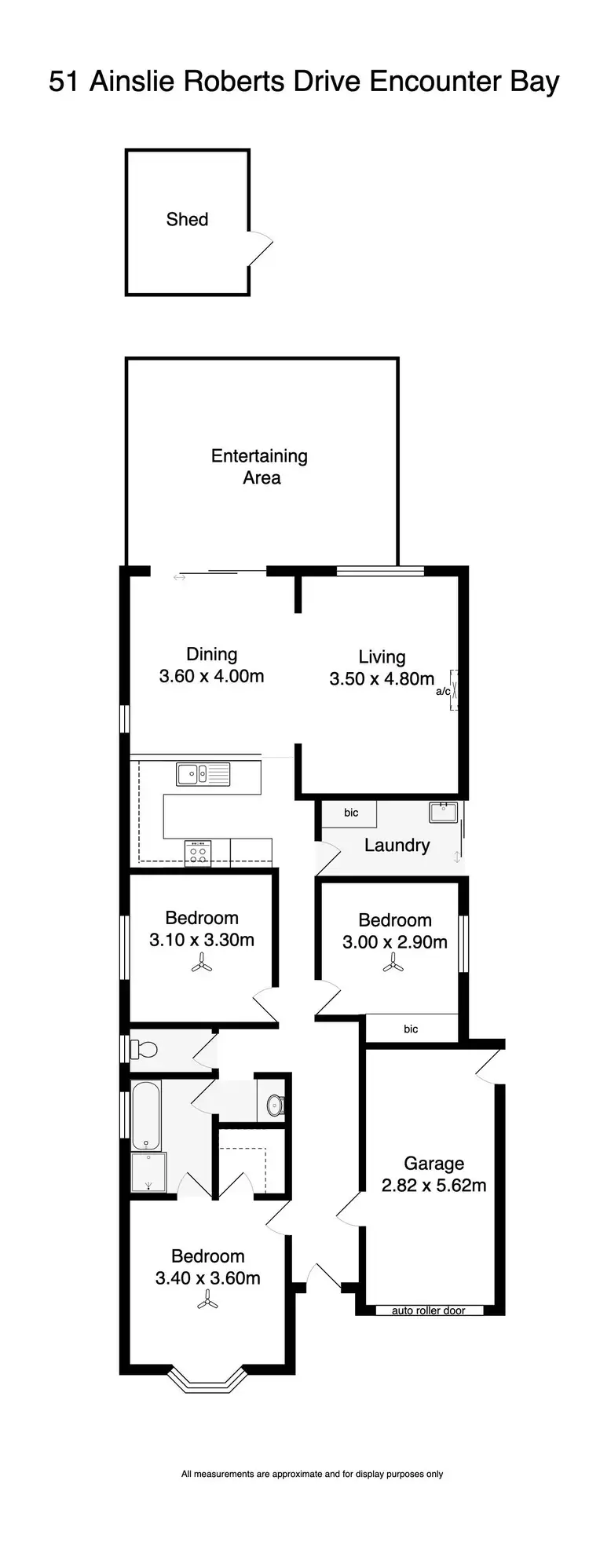 Floorplan of Homely house listing, 51 Ainslie Roberts Drive, Encounter Bay SA 5211