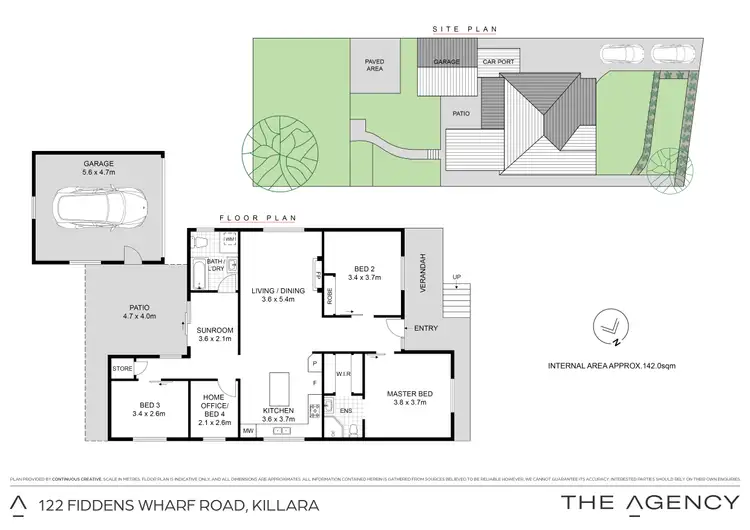 Floorplan of Homely house listing, 122 Fiddens Wharf Road, Killara NSW 2071