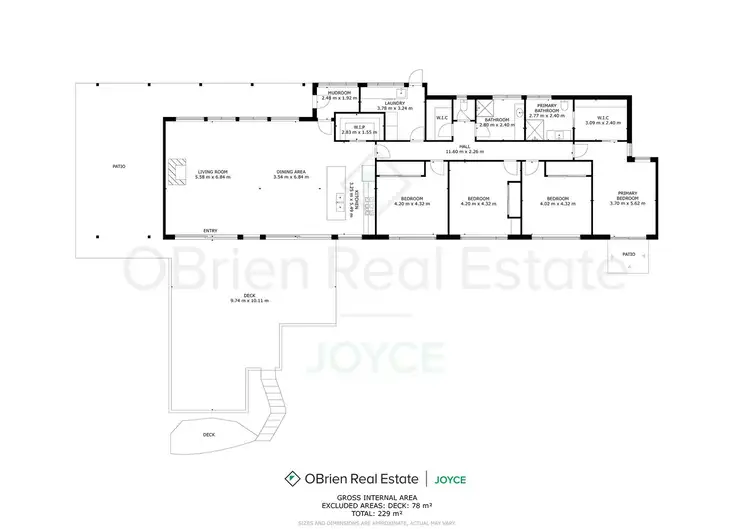 Floorplan of Homely rural property listing, 109 Kelly Gap Road, Greta West VIC 3675