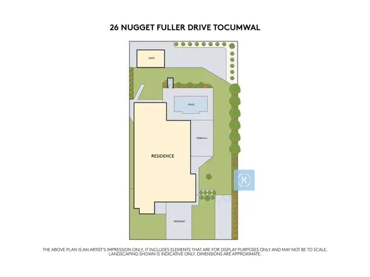 Floorplan of Homely house listing, 26 Nugget Fuller Drive, Tocumwal NSW 2714