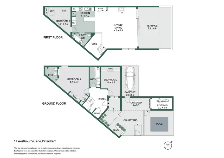 Floorplan of Homely house listing, 17 Westbourne Lane, Petersham NSW 2049