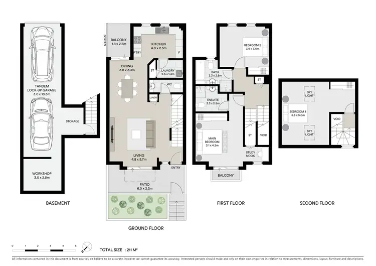 Floorplan of Homely townhouse listing, 68/3 Foy Street, Balmain NSW 2041