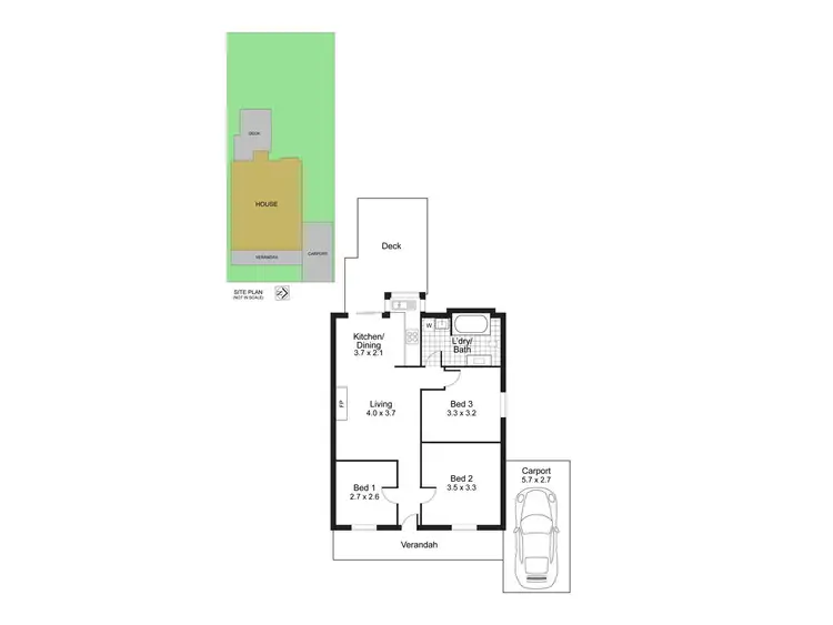 Floorplan of Homely house listing, 67 Scott Street, Carrington NSW 2294