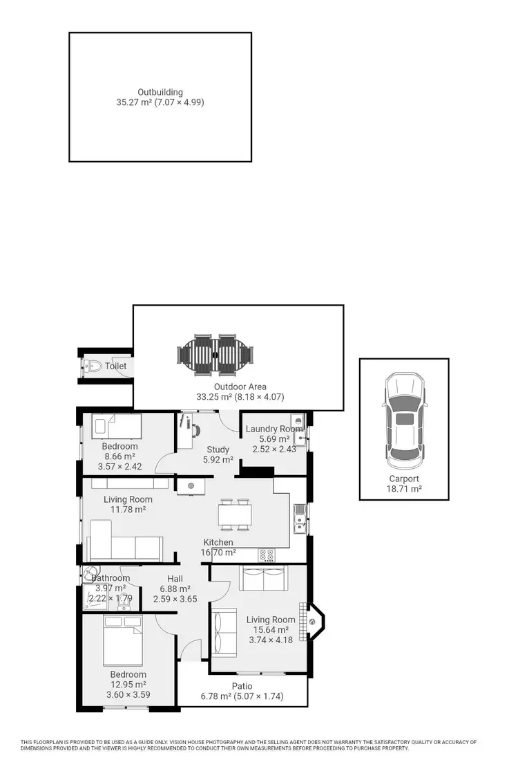 Floorplan of Homely house listing, 9 Baylee Avenue, Mildura VIC 3500