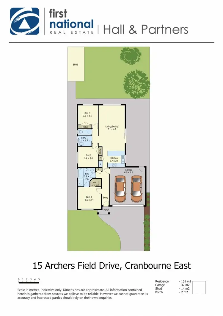 Floorplan of Homely house listing, 15 Archers Field Drive, Cranbourne East VIC 3977