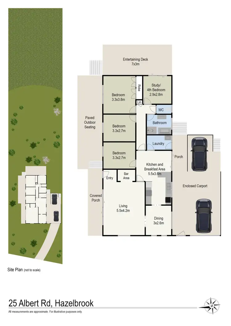 Floorplan of Homely house listing, 25 Albert Road, Hazelbrook NSW 2779