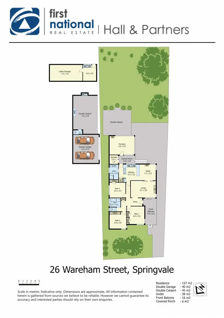 Floorplan of Homely house listing, 26 Wareham Street, Springvale VIC 3171