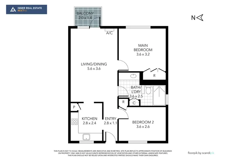 Floorplan of Homely apartment listing, 22/147 Curzon Street, North Melbourne VIC 3051