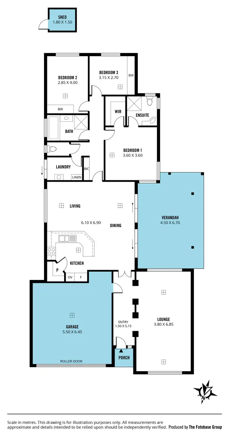 Floorplan of Homely house listing, 47 Holdfast Drive, Sheidow Park SA 5158