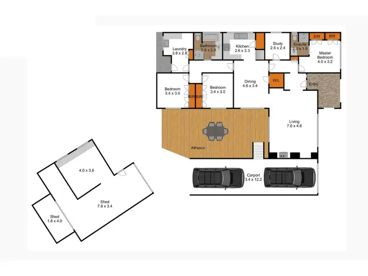 Floorplan of Homely house listing, 62 Crinigan Road, Morwell VIC 3840