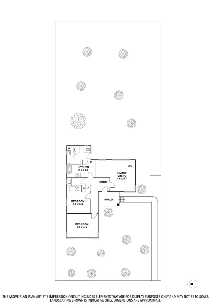 Floorplan of Homely house listing, 100 Paget Avenue, Glenroy VIC 3046
