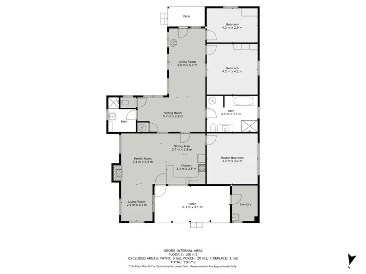 Floorplan of Homely rural property listing, 968 Levels Road, Crookwell NSW 2583