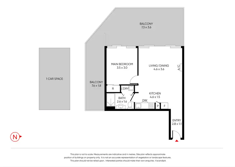 Floorplan of Homely apartment listing, 106/1 High Street, Preston VIC 3072