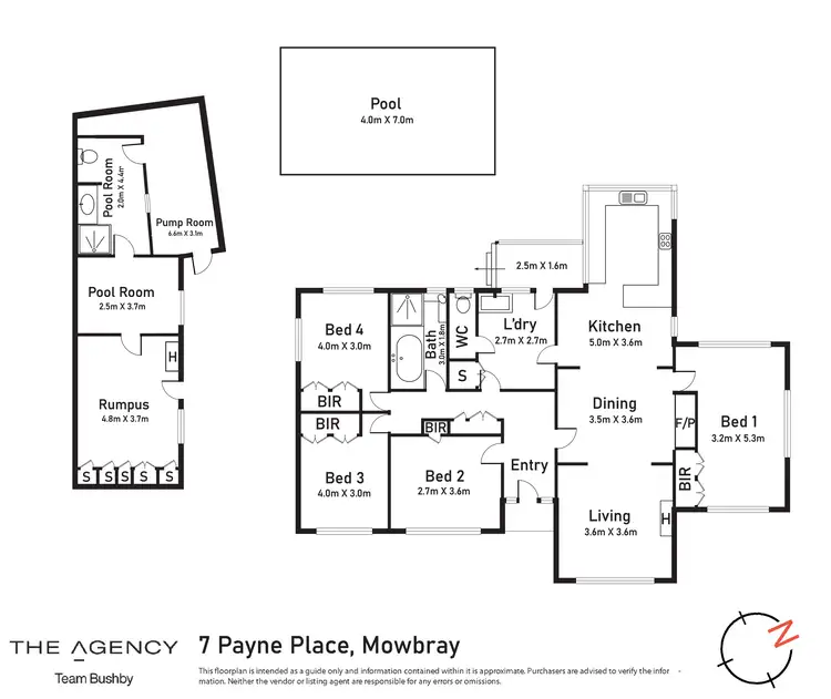 Floorplan of Homely house listing, 7 Payne Place, Mowbray TAS 7248