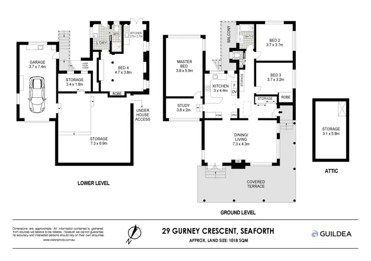 Floorplan of Homely house listing, 29 Gurney Crescent, Seaforth NSW 2092