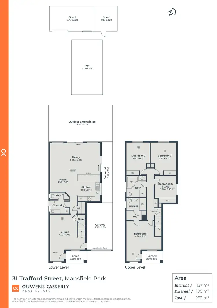 Floorplan of Homely house listing, 31 Trafford Street, Mansfield Park SA 5012
