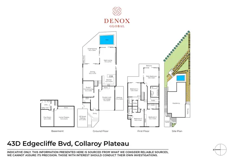 Floorplan of Homely house listing, 43D Edgecliffe Boulevard, Collaroy Plateau NSW 2097
