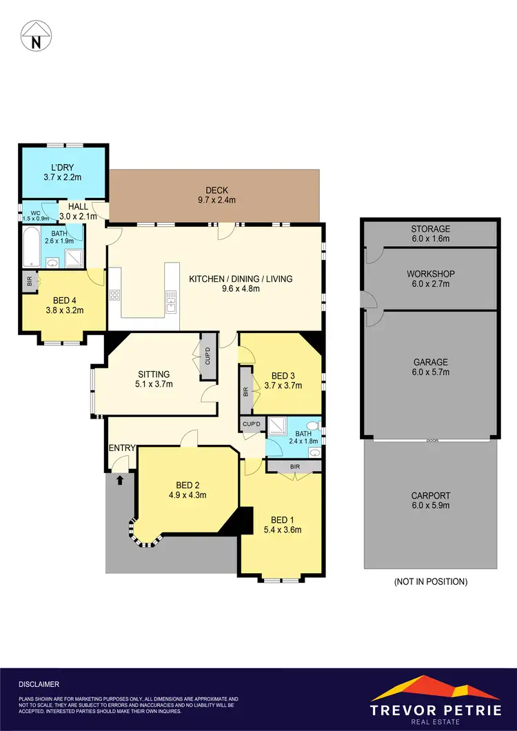 Floorplan of Homely house listing, 19 Junction Street, Newington VIC 3350