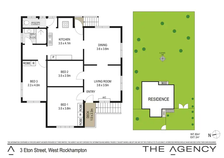 Floorplan of Homely house listing, 3 Eton Street, West Rockhampton QLD 4700