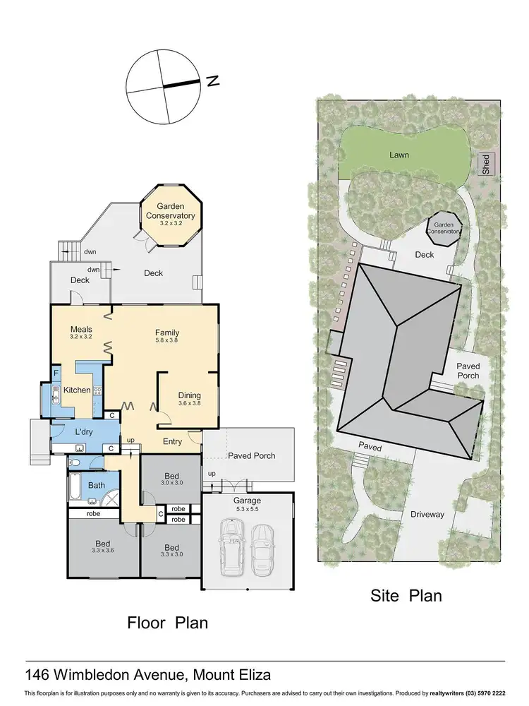Floorplan of Homely house listing, 146 Wimbledon Avenue, Mount Eliza VIC 3930