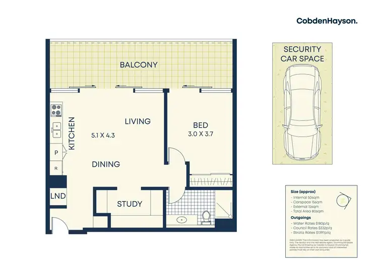 Floorplan of Homely apartment listing, 112/4-12 Garfield Street, Five Dock NSW 2046