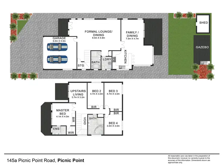Floorplan of Homely land listing, 145A Picnic Point Road, Picnic Point NSW 2213