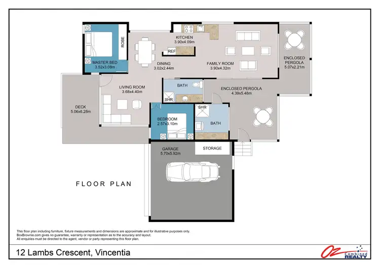 Floorplan of Homely house listing, 12 Lambs Crescent, Vincentia NSW 2540