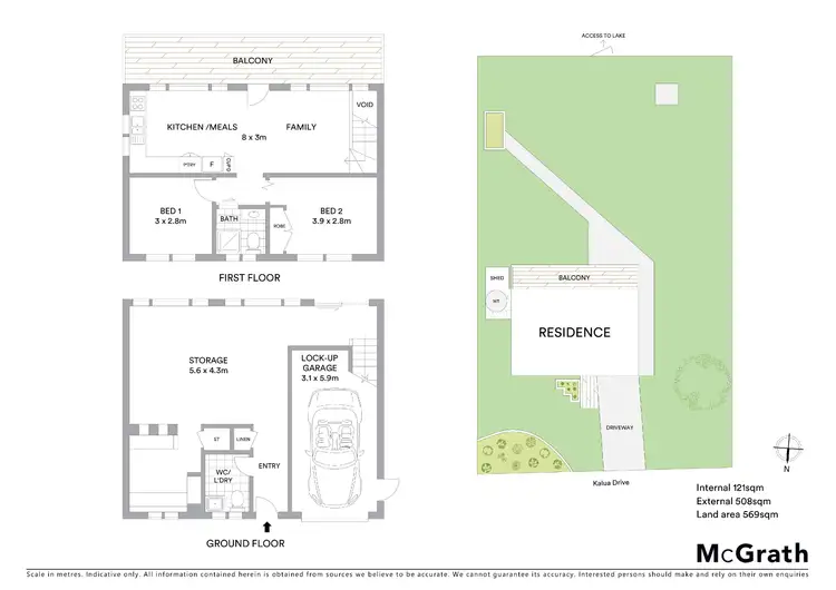 Floorplan of Homely house listing, 3 Kalua Drive, Chittaway Bay NSW 2261