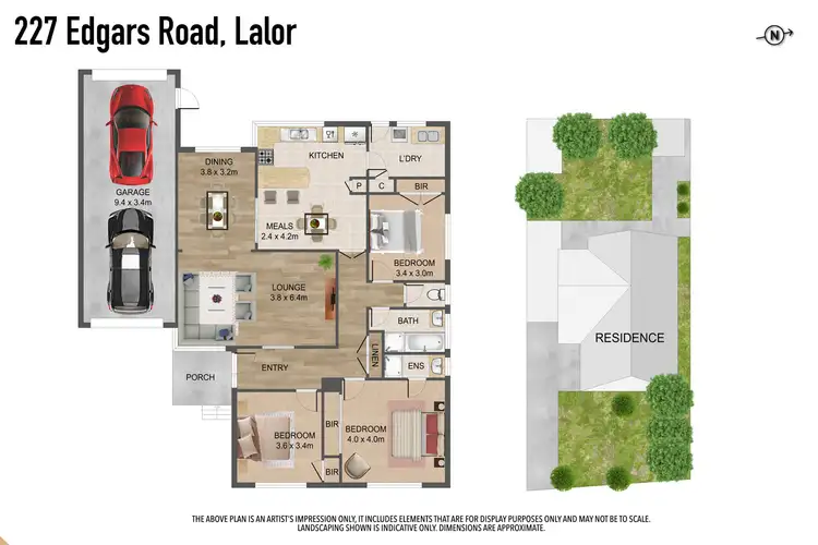Floorplan of Homely house listing, 227 Edgars Road, Thomastown VIC 3074