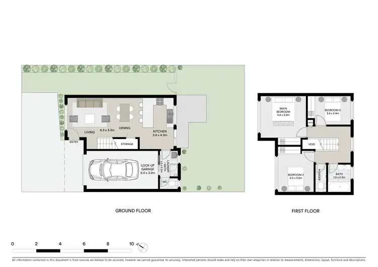 Floorplan of Homely townhouse listing, 10/25 Waratah Street, East Gosford NSW 2250
