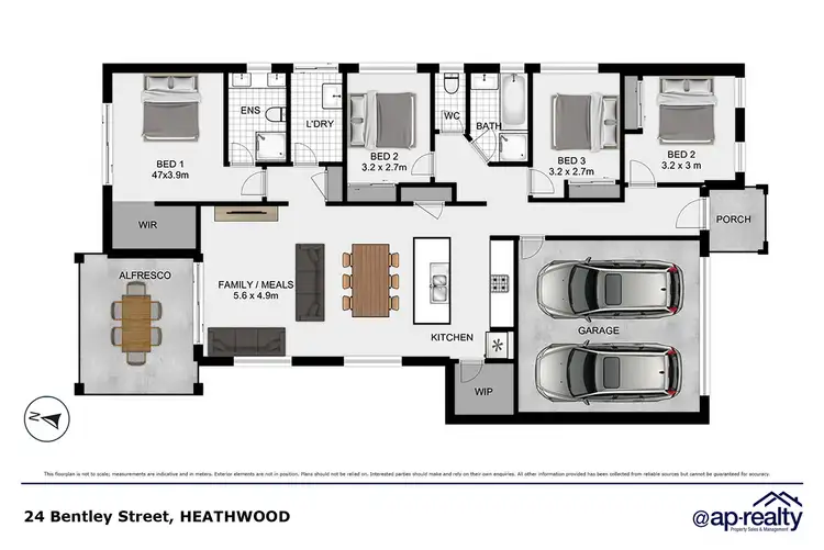 Floorplan of Homely house listing, 24 Bentley Street, Heathwood QLD 4110