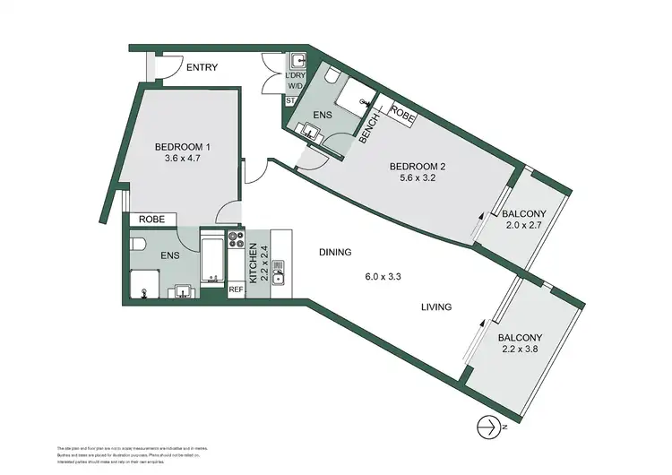 Floorplan of Homely unit listing, 1407/923 Ramada Marcoola, David Low Way, Marcoola QLD 4564