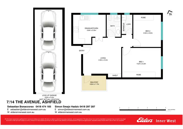 Floorplan of Homely unit listing, 7/14 The Avenue, Ashfield NSW 2131