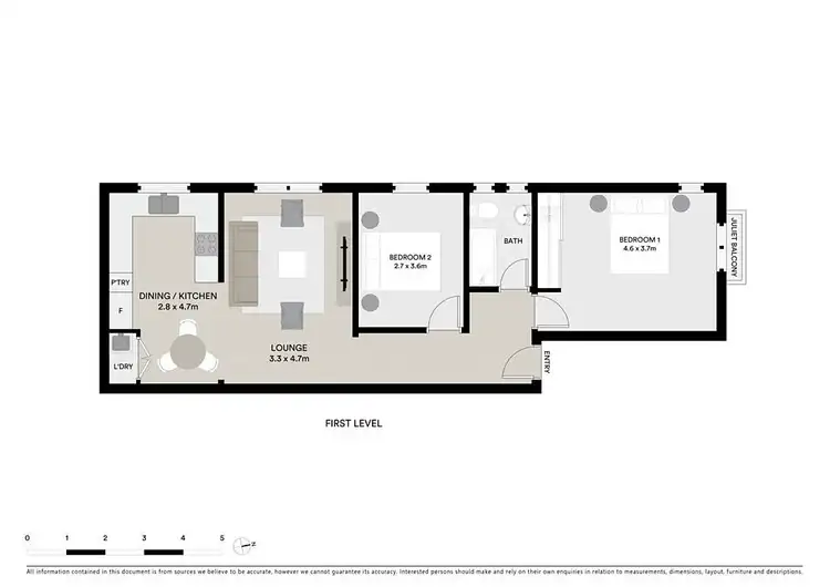 Floorplan of Homely apartment listing, 3/137 Maroubra Road, Maroubra NSW 2035