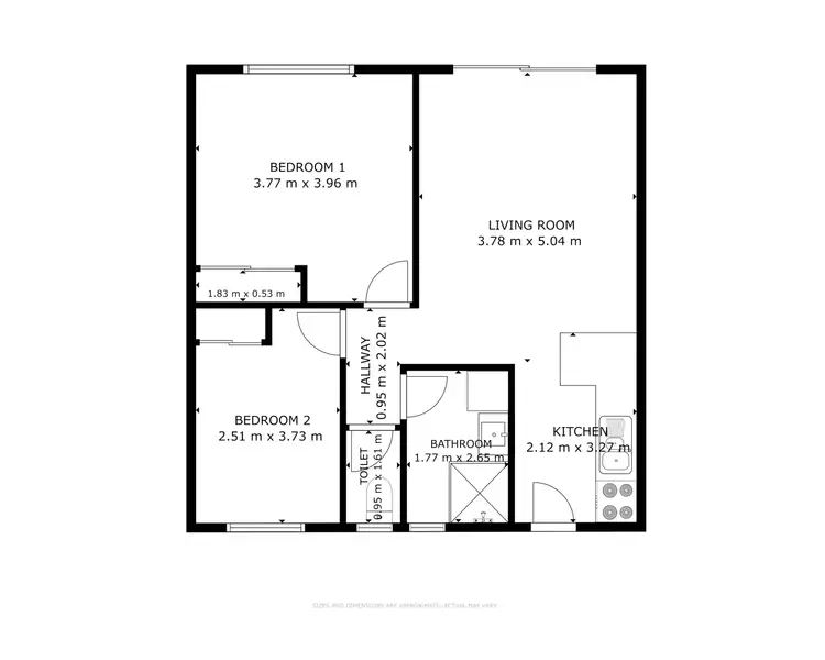Floorplan of Homely unit listing, 3/50 Alfred Street, Manunda QLD 4870