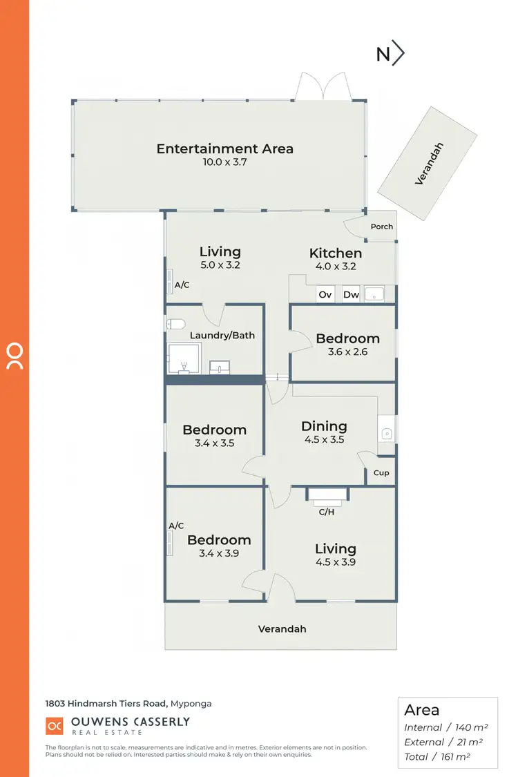 Floorplan of Homely house listing, 1803 Hindmarsh Tiers Road, Myponga SA 5202