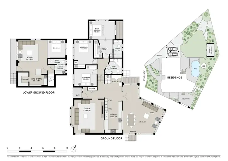 Floorplan of Homely house listing, 4 Ash Place, Lugarno NSW 2210