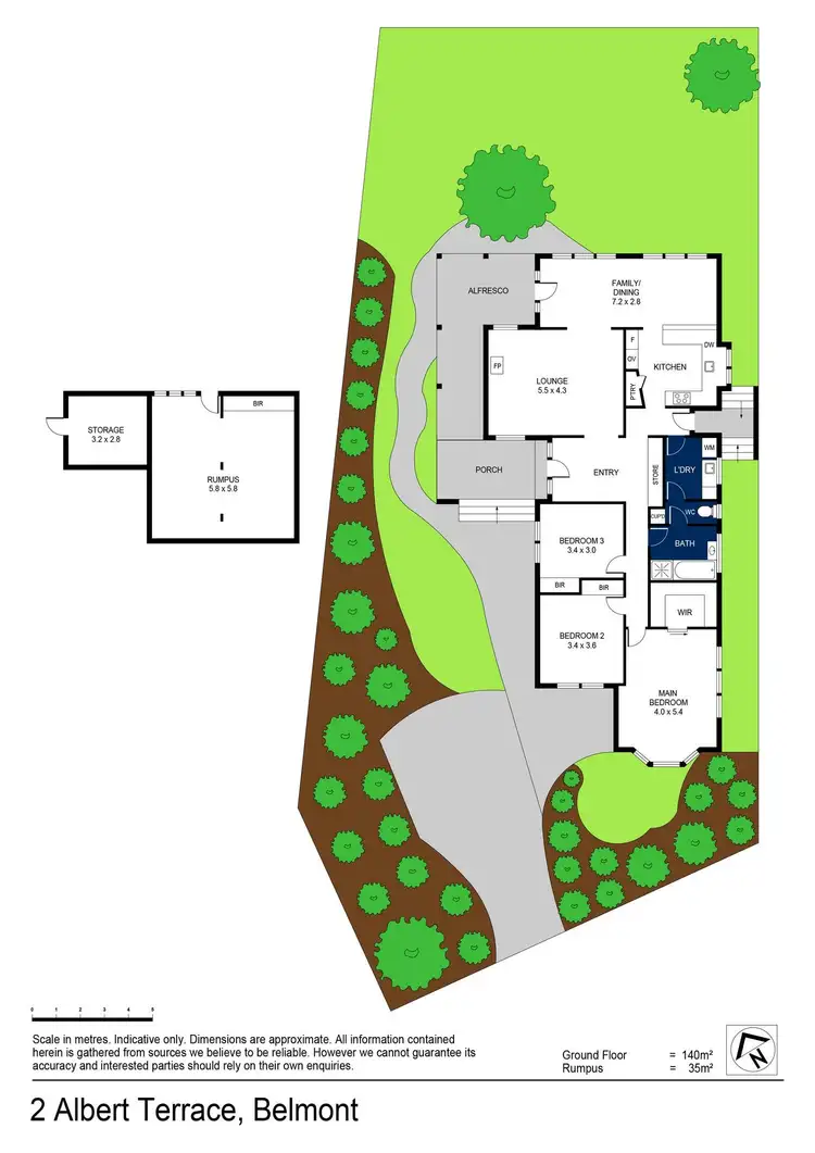 Floorplan of Homely house listing, 2 Albert Terrace, Belmont VIC 3216