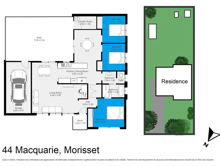 Floorplan of Homely house listing, 44 Macquarie Street, Morisset NSW 2264