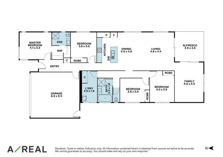 Floorplan of Homely house listing, 13 Terminus Street, Tarneit VIC 3029